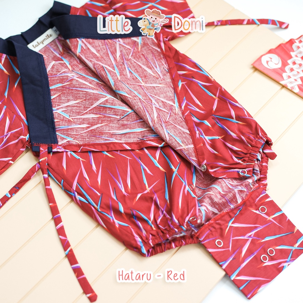 Hataru Kimono (Boy / Girl) - Pakaian Bayi - Kimono Bayi - Jumper Bayi - Little Domi