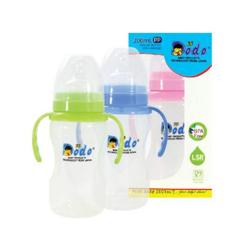 Dodo Botol Susu Deluxe With Handle 180ml