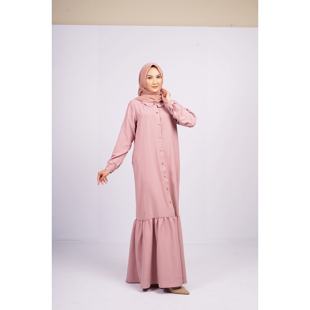GAMIS TERBARU GAMIS REMAJA DRESS POLOS GAMIS MIZNA ELZATTA