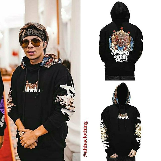 SWEATER AHHA BARONG TERBARU ATTA HALILINTAR / WAYANG AHHA HUSTLE  ROSE  PREMIUM