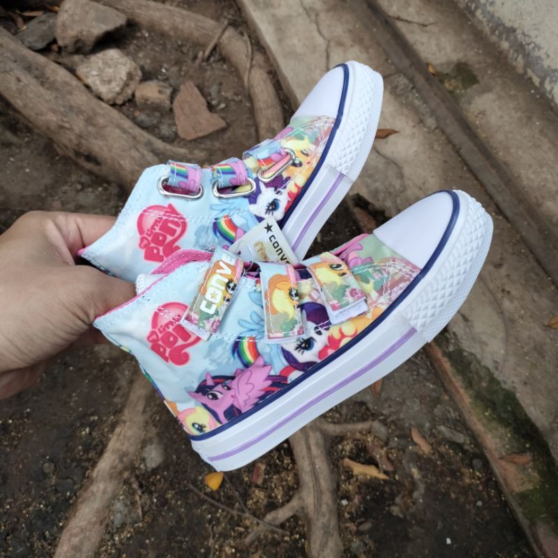 SEPATU CONVERSE LITTLE PONY ANAK PREMIUM QUALITY CONVERSE PONY ANAK