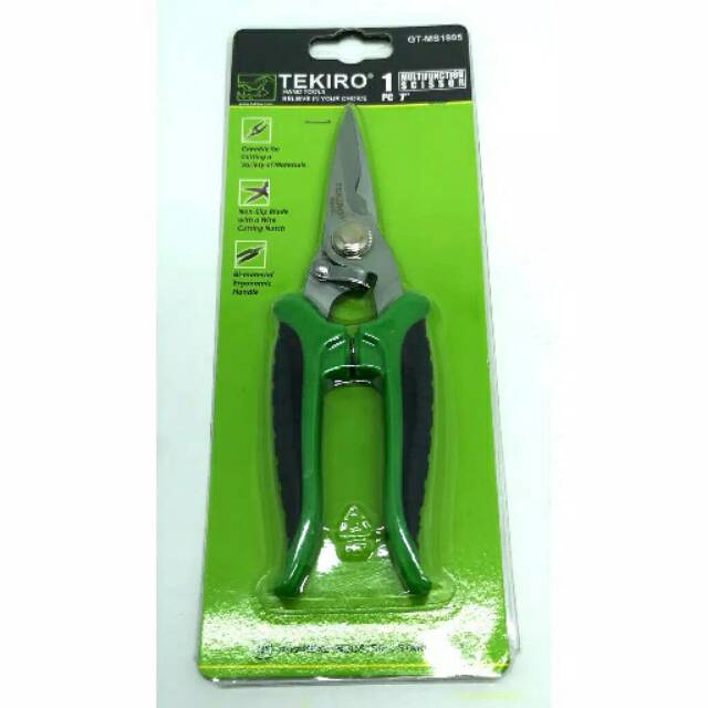 

Tekiro gunting seng / gunting plat / gunting serbaguna 7