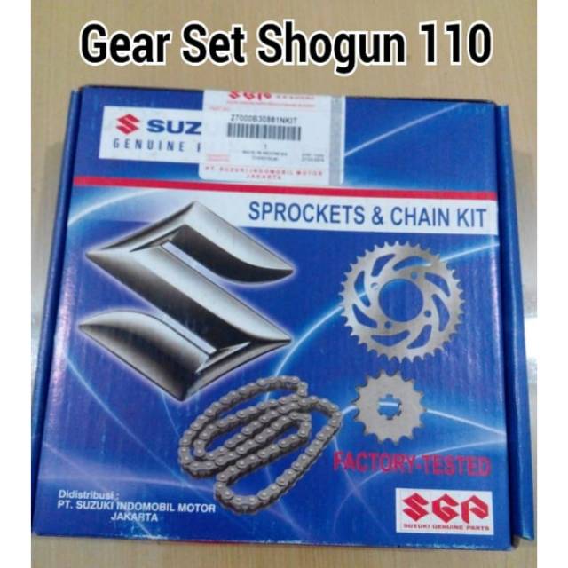 Gear Set Suzuki New Shogun 110