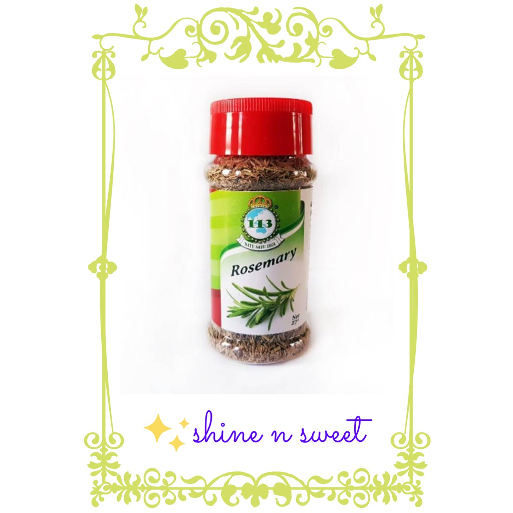 

Bumbu 113 "Satu Satu Tiga" Rosemary 27g / Rempah Rosemary / Bumbu Masak