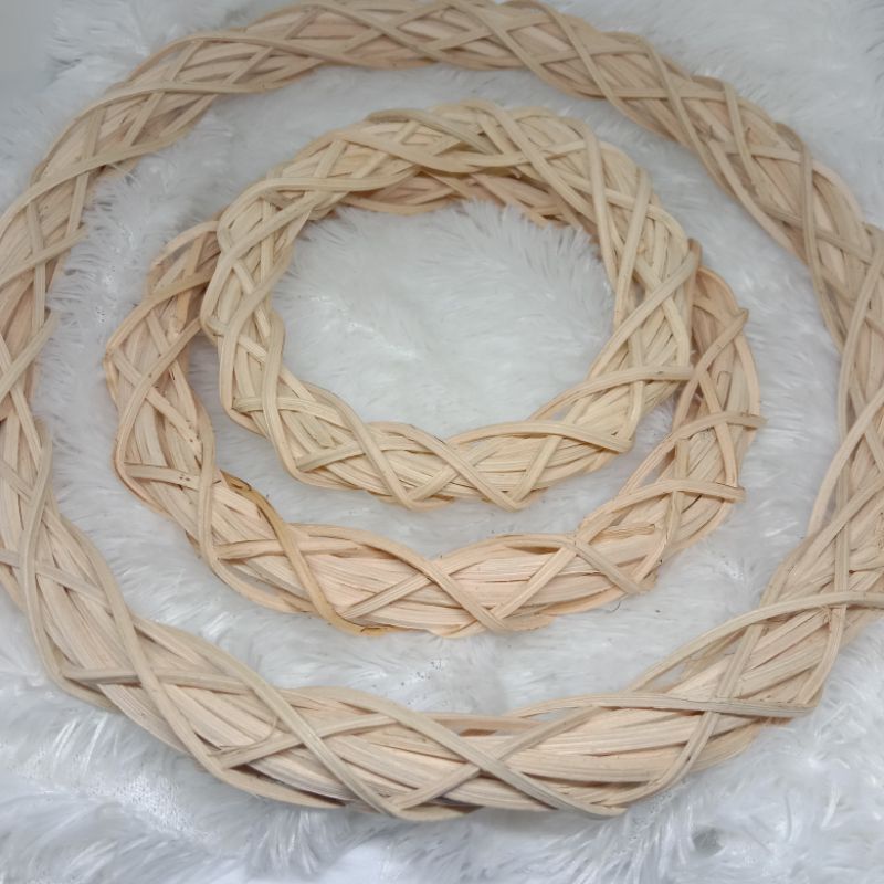 Ring rotan bahan mahar Rustic seserahan pernikahan