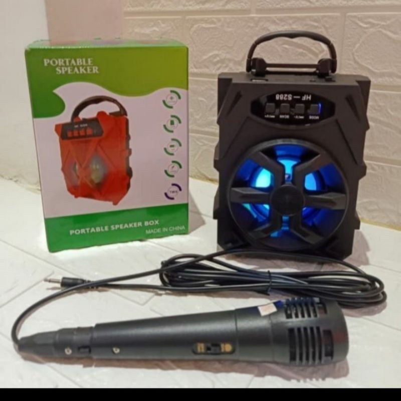 Speaker Bluetooth HF S288 TERMURAH FREE MIC KAROKE