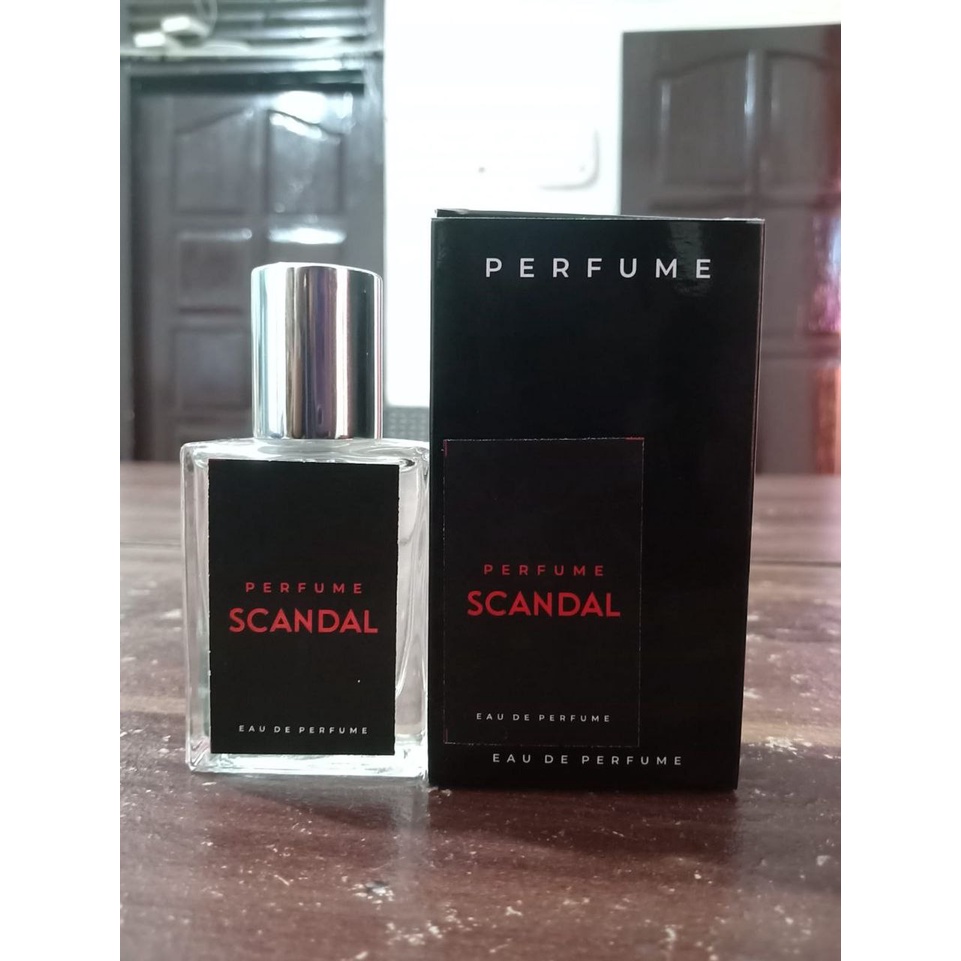 PAKET HEMAT 2 pcs-PARFUME SCANDAL-Pemikat Wanita Aroma Masculine