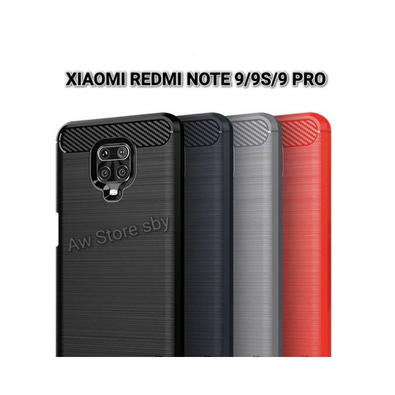 Case Redmi note 9 pro autofocus fibercarbon