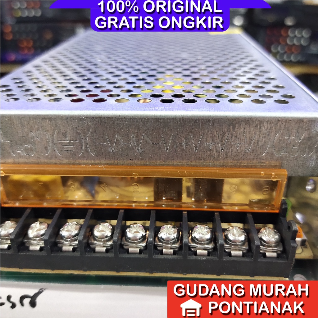 Adaptor 12V 20A power supply KLOP cocok untuk LEd strip CCTV dan elektronik 12V lainnya