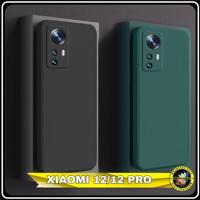 Casing Xiaomi 12 Pro Softcase Suede Silicone Babyskin Xiomi 12 Cover