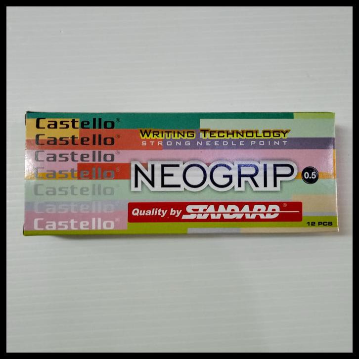 

Ballpoint Standard Castello Neogrip - Black ( Pack 12 Pcs)