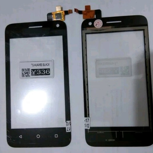 Kaca TouchScreen Touch Screen TS Layar Sentuh HUAWEI Y336 Y360 + IC ORI BLACK