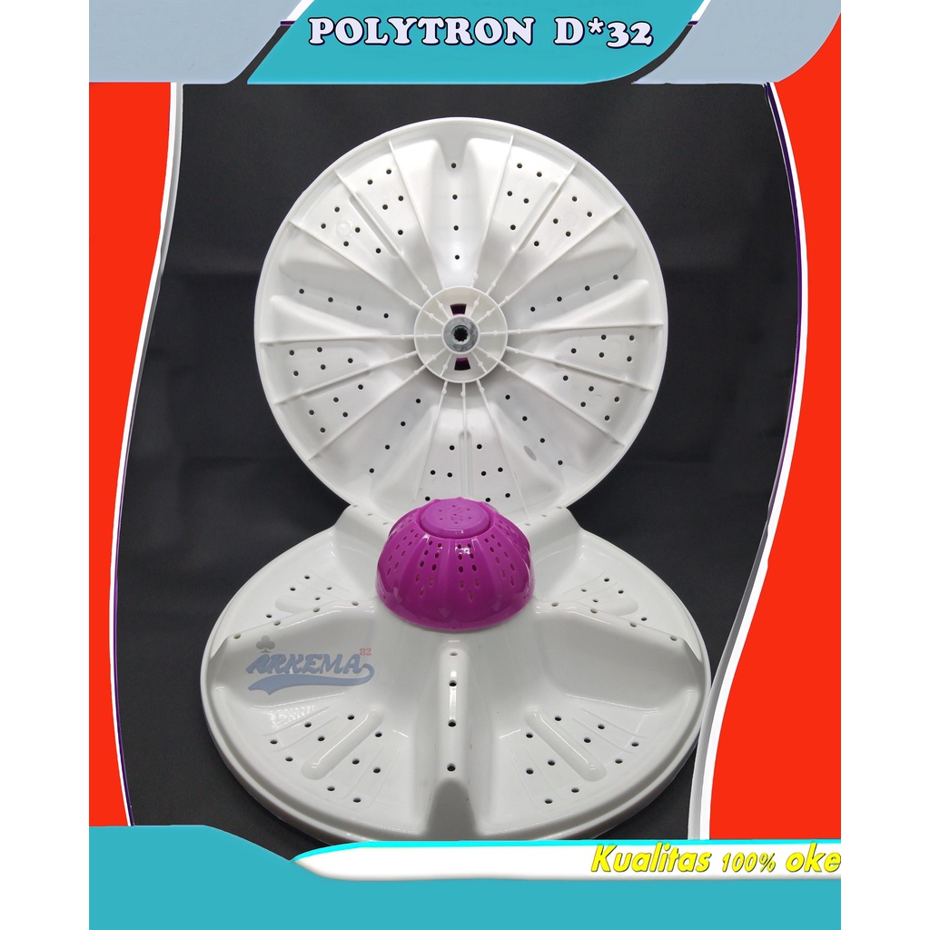 PULSALATOR MESIN CUCI POLYTRON 32CM | PULSATOR / PULLISATOR / PULYSATOR PENCUCI POLITRON 32 CM