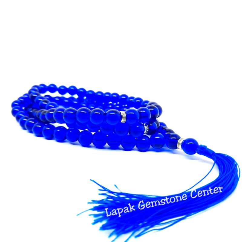 Tasbih Batu King Safir 99 Butir 8mm