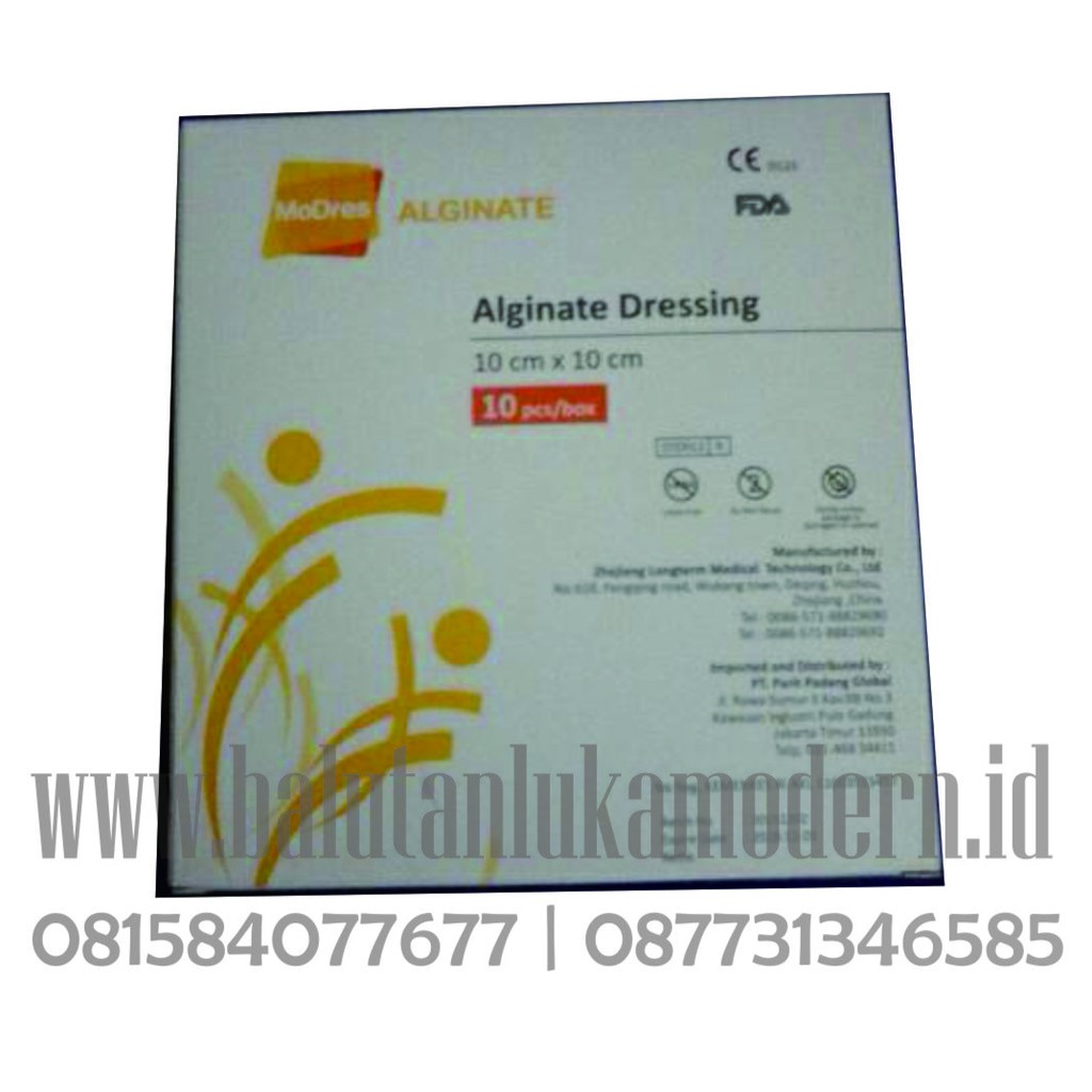 Modres Alginate Dressing 10x10cm/Lembar Termurah