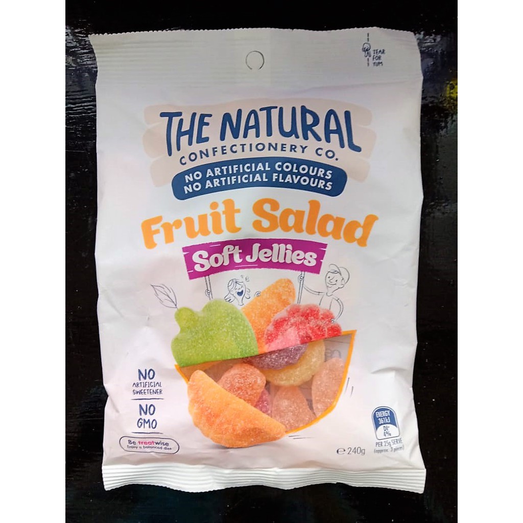 

TNCC SOFT JELLIES FRUIT SALAD 240 GR / JELLI RASA SALAD BUAH /PERMEN JELLI