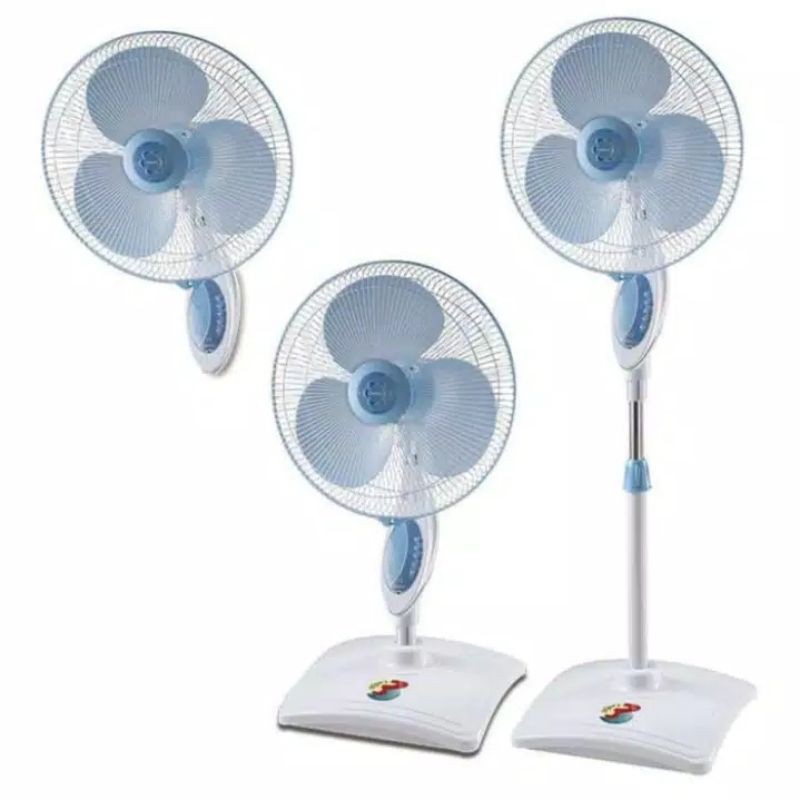 Miyako Kipas Angin TJR-101/ Stand Fan Miyako 3in1/ Kipas Remote