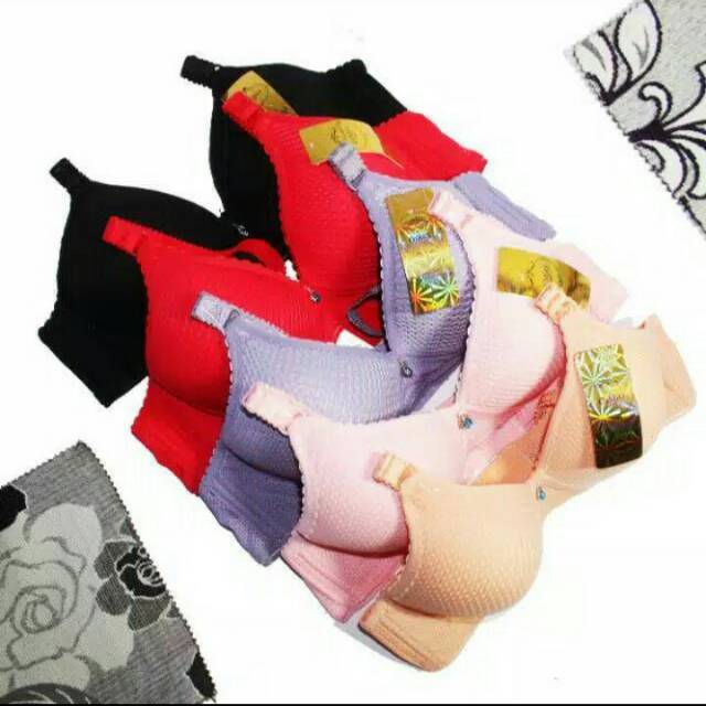 Bh/Bra Fashion Wanita Cup(B) Tanpa Kawat AA347