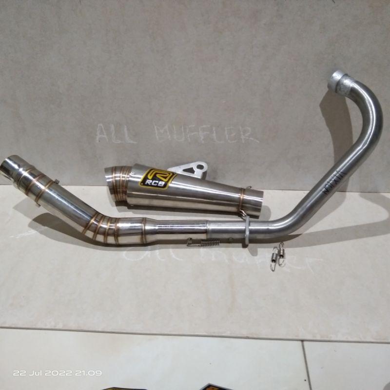 Knalpot Racing RCB Jigsaw Vixion Fullset