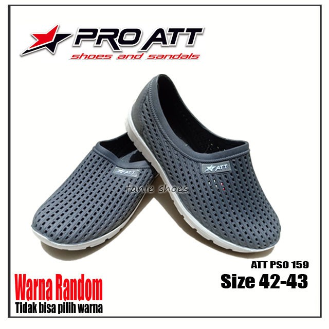 Pro ATT PSO 159 39-43 JUMBO Sepatu Pria Karet / Sepatu Tahan Air / Sepatu Slip On Laki