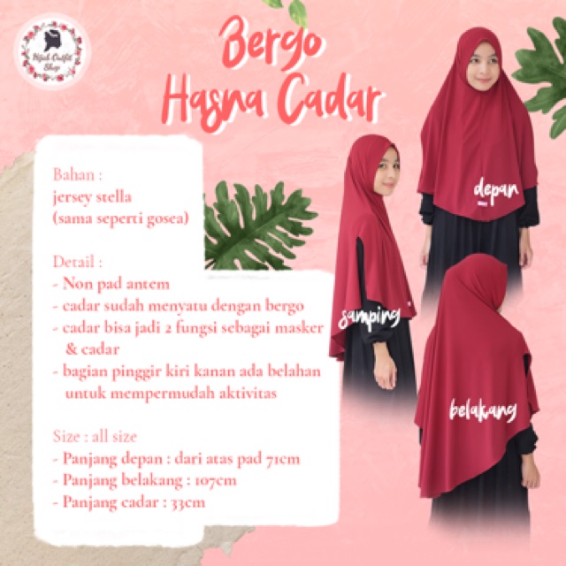 Bergo Hasna Cadar