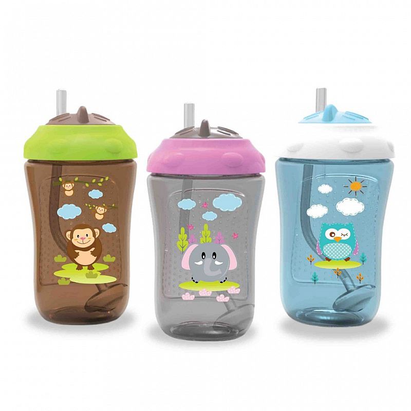Baby Safe FS405 Botol Bayi Botol Minum Anak Dengan Sedotan DKKUPANG