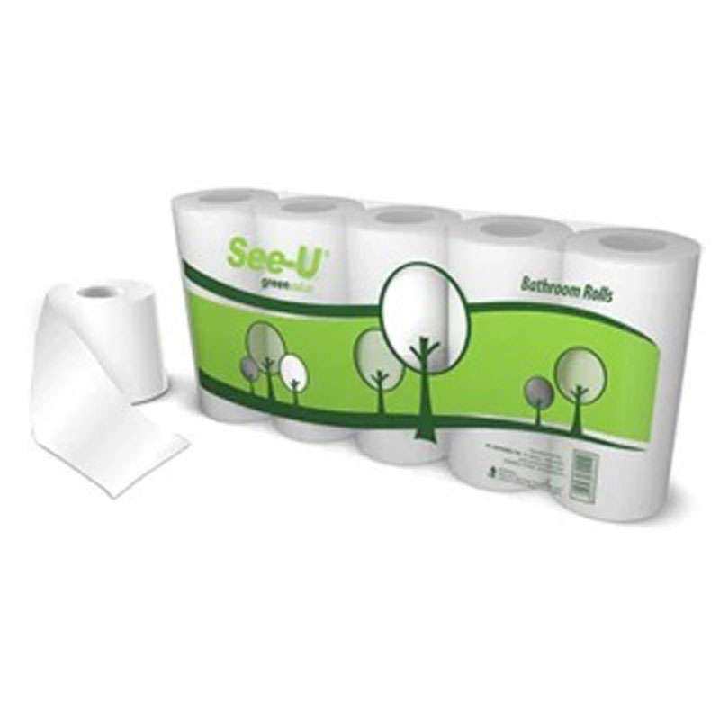 TISU GULUNG TOILET SEE-U 10 ROLL BATHROOM TISSUE BERTULANG