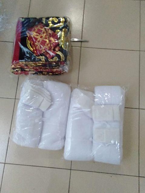 Tirai Jendela Rumah Putih Polos/vitrace/puring/daleman/kerai/gorden/rumah/jendela