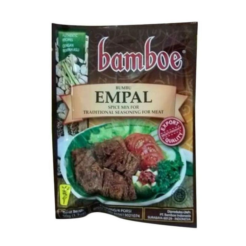 

BAMBOE BUMBU EMPAL 50 GRAM