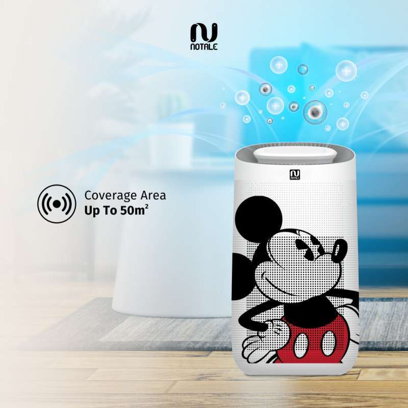 Notale Air Purifier HEPA UV Sterilizer - Disney Mickey Edition