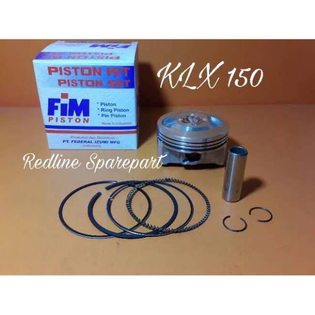 PISTON KLX BORE UP  PISTON KLX 150 FIM RedLine Spareoart