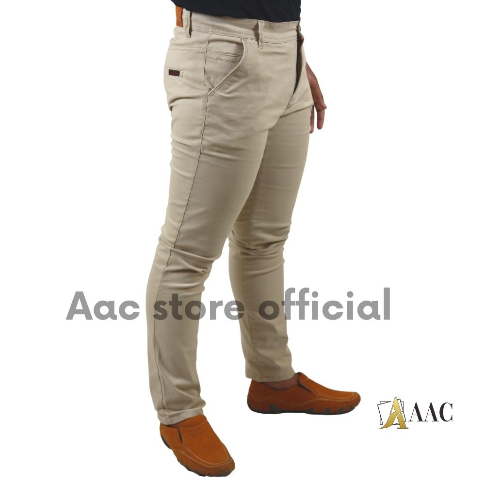 CELANA CHINO PANJANG PRIA SLIM FIT MC HUGO ORIGINAL