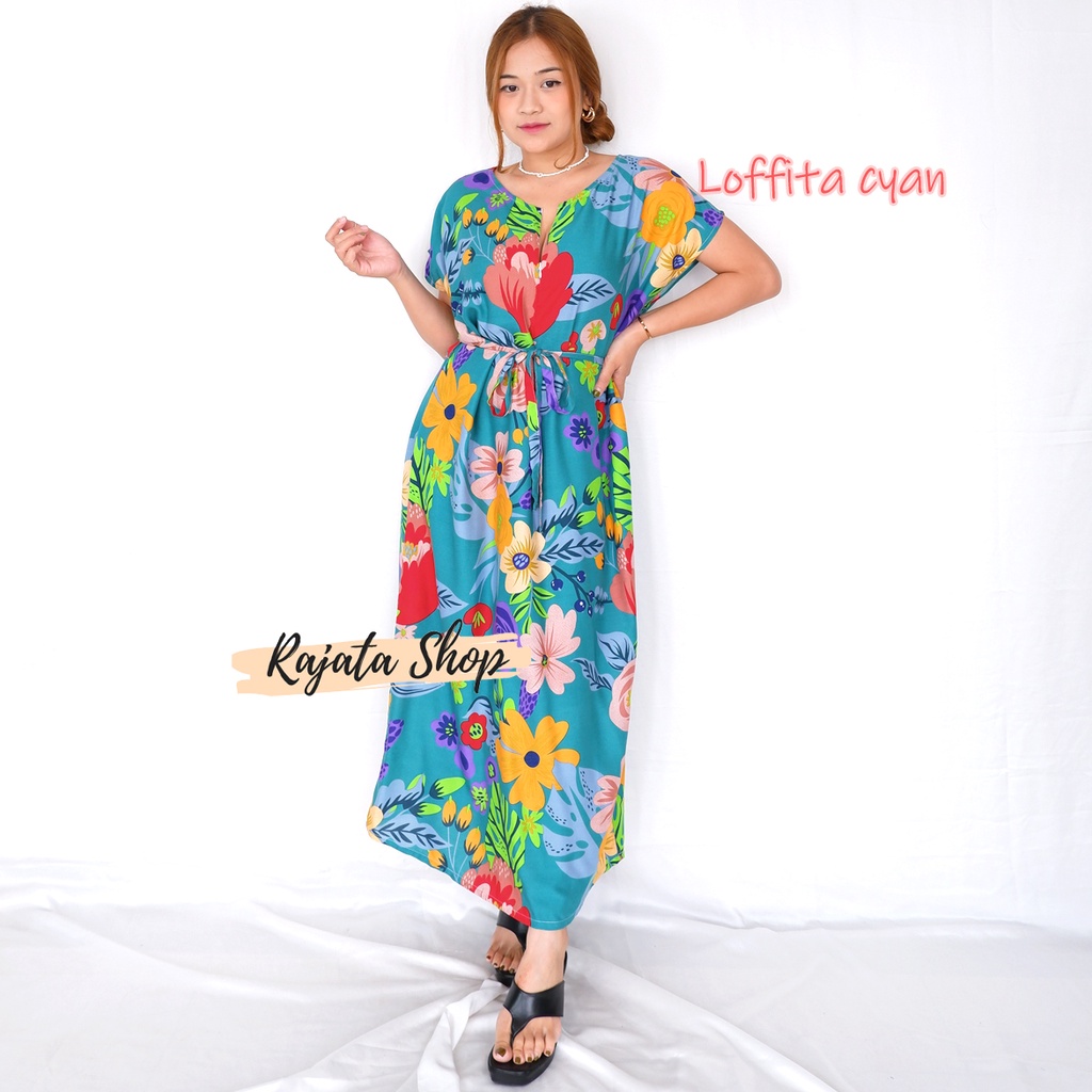 DASTER BALI BUSUI SEMATA KAKI-DTL LOFFITA CYAN