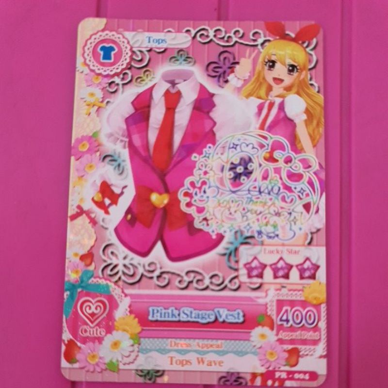 Aikatsu kartu tanda tangan (limited edition)