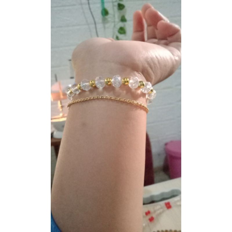 gelang mote kristal/gelang/gelangvariasi