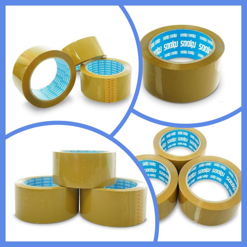 

LAKBAN SOOKU ORIGINAL COKLAT 90 YARD