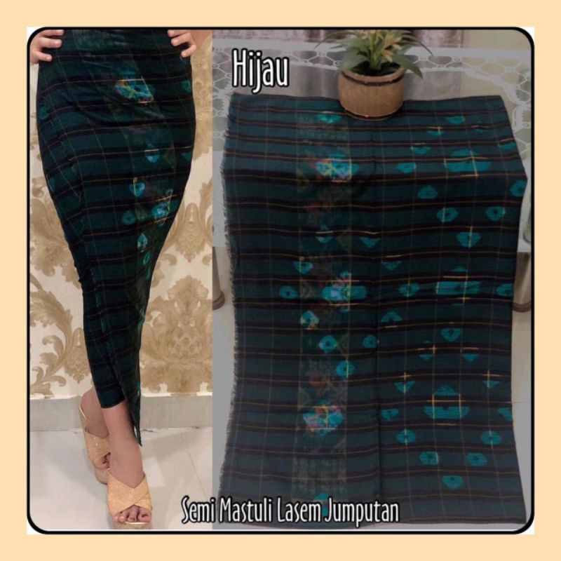 Kamen Lembaran Semi Mastuli Lasem Jumputan