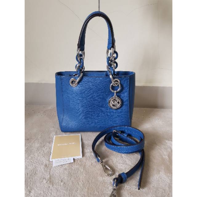 preloved Michael Kors Hamilton Mini blue