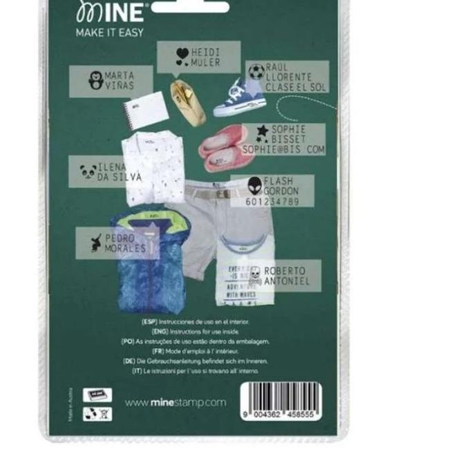 

Special Mine Textile Marker .,