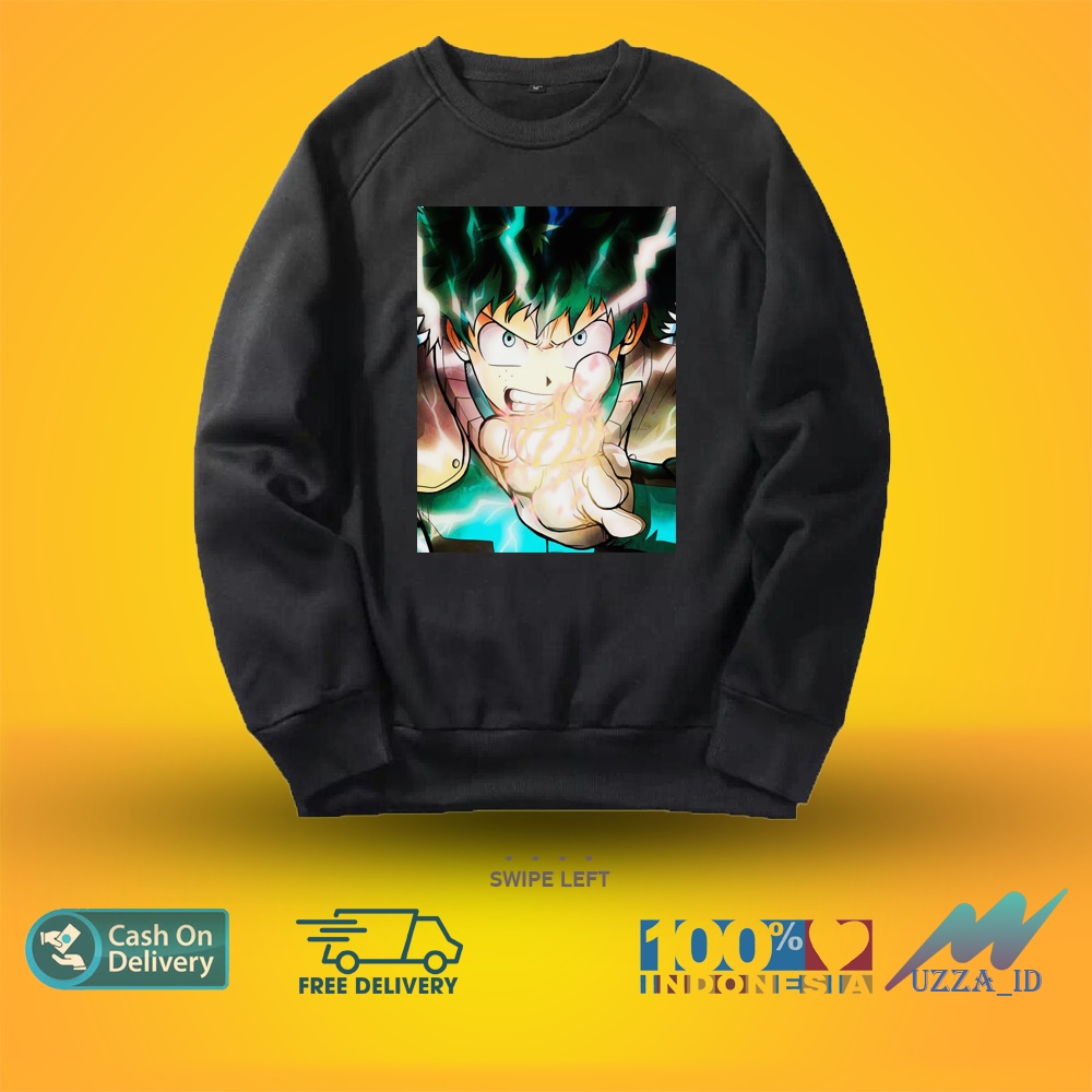 CN Sewiter Crunek Bokugo My Hero Academia Sweater anime Gift Box Outer pria MY Hero Academia Keren