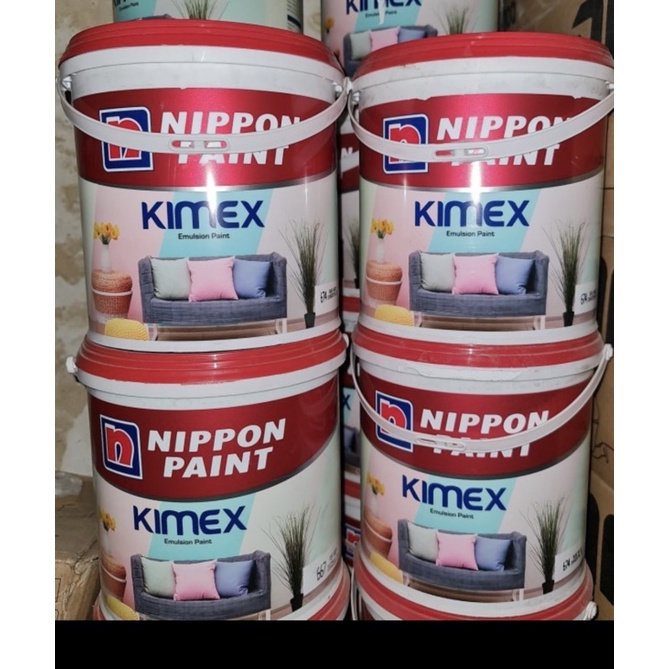 Jual Cat Air Tembok Nippon Paint Kimex 4,5kg | Shopee Indonesia