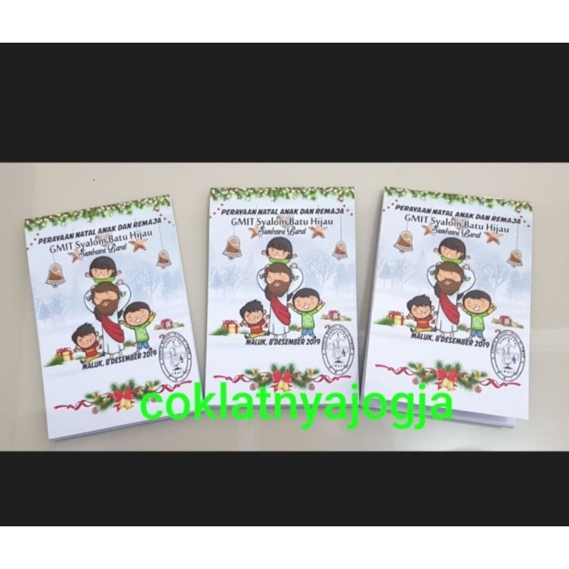 

Souvenir Natal Memo Mini Jilid Steples (PO 13 hari)