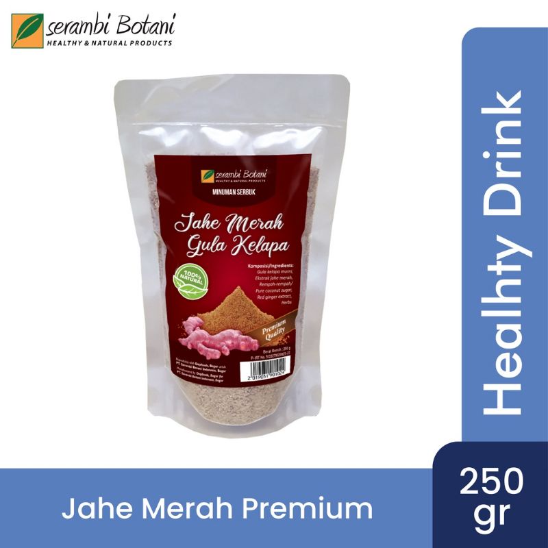 

Jahe Merah Gula Kelapa Premium Serambi Botani