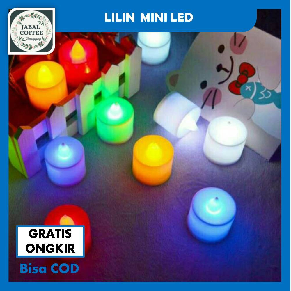 Lilin Mini Elektrik Lampu / Lampu Lilin Led Mini Elektrik / Lilin Mini Led / Candle Light 25 Gr J101