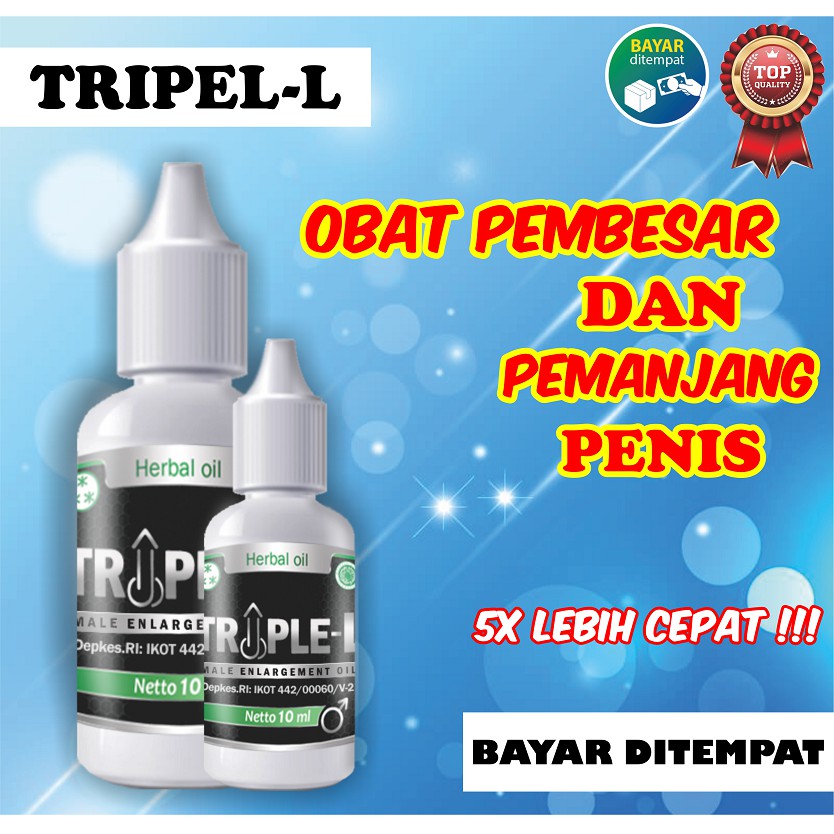 OLES OBAT TRIPEL-L ASLI PEMBESAR KELAMIN / PENIS ASLI/ MR.P PRIA DEWASA PERMANEN AMPUH ORIGINAL