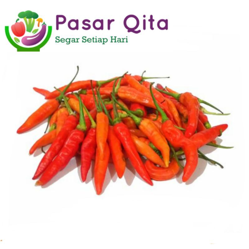 

Cabe Rawit Merah - Per 250 Gram ( Pasar Qita )