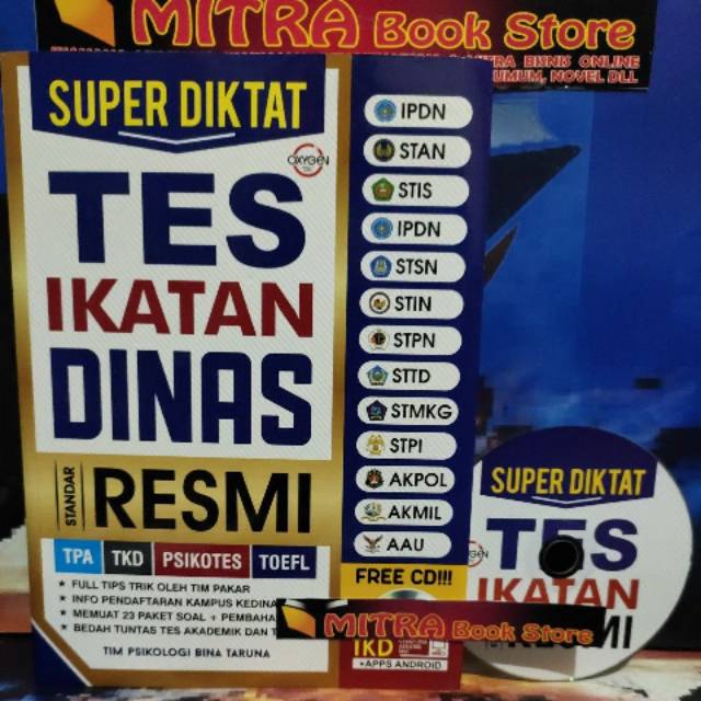 

Super Diktat TES IKATAN DINAS Standar Resmi + CD (B5)
