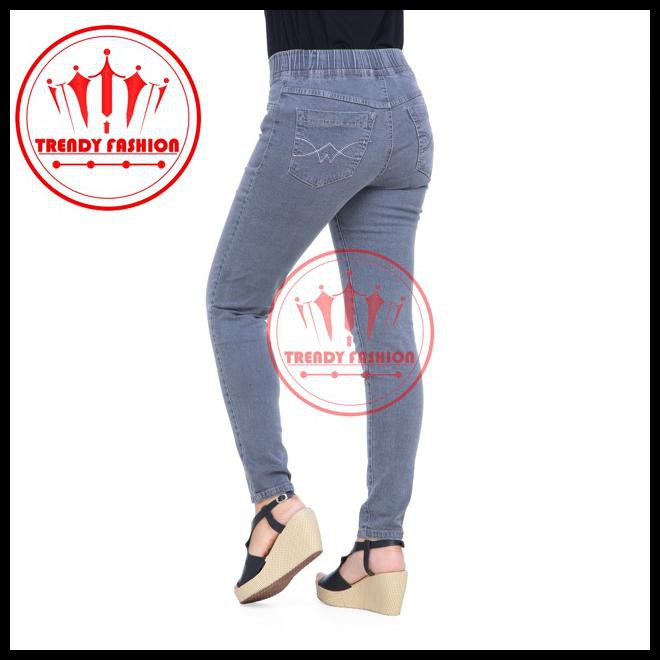 Berkualitas Legging Jeans  Trendy Grey Skinny Jeging Vivo  