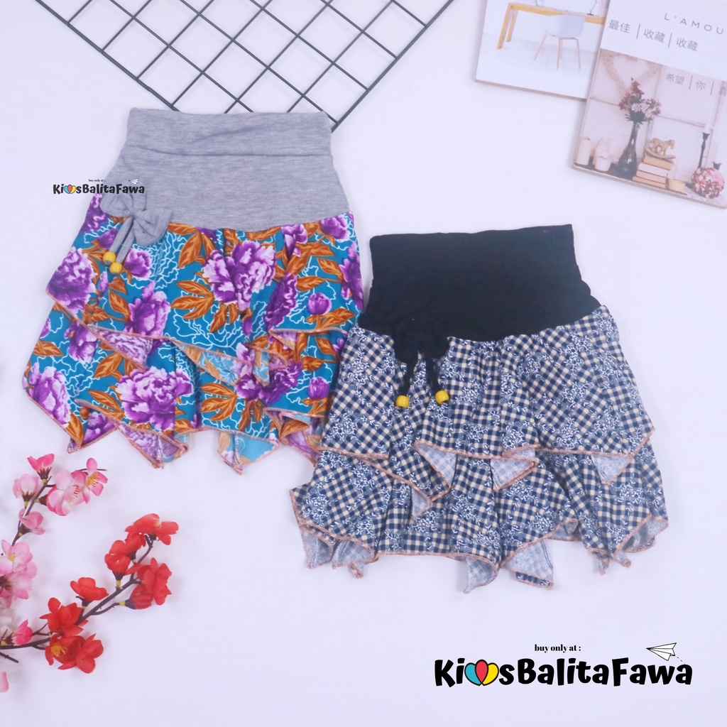 Gempita Skirt uk.1-2 tahun / Rok Balita Bawahan Harian Anak Perempuan Murah Rok Mini Skirt Grosir