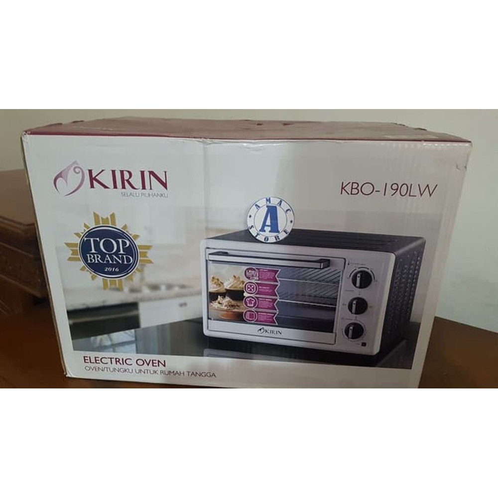 KIRIN Oven Toaster 19L Low Watt – KBO 190LW